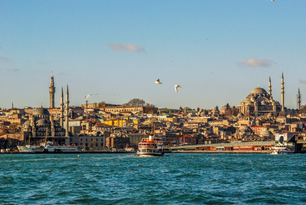 Famous city Istanbul