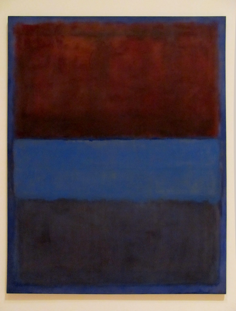 Mark Rothko’s “No. 61 (Rust and Blue)”
