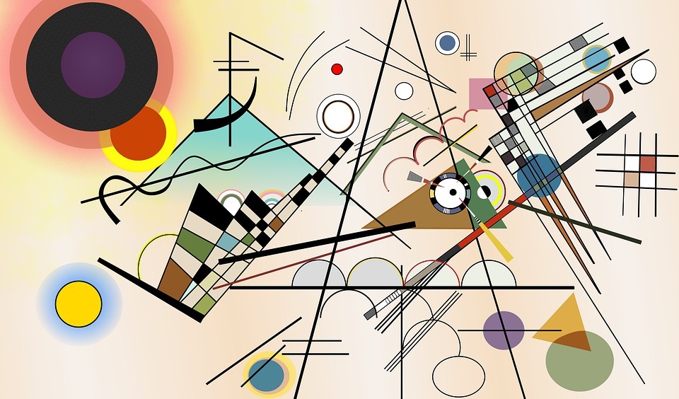 Wassily Kandinsky’s “Composition 8” (1923)